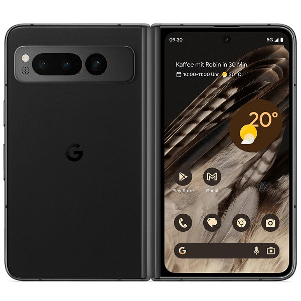 Google Pixel Fold 5G dual sim 12 GB RAM 256 GB preto D