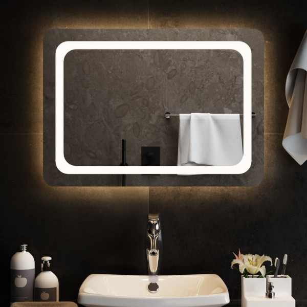 Espejo de baño con LED 70x50 cm D