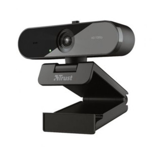 Webcam Trust TW-200 preto D