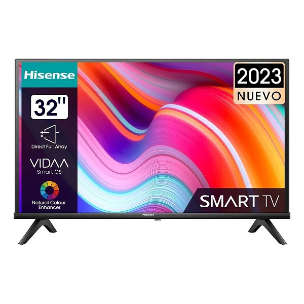 Smart TV Hisense 32" LED FHD 32A4K preto D