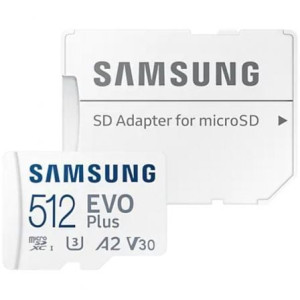 Tarjeta de memoria Samsung evo plus 2021 512GB clase 10 D