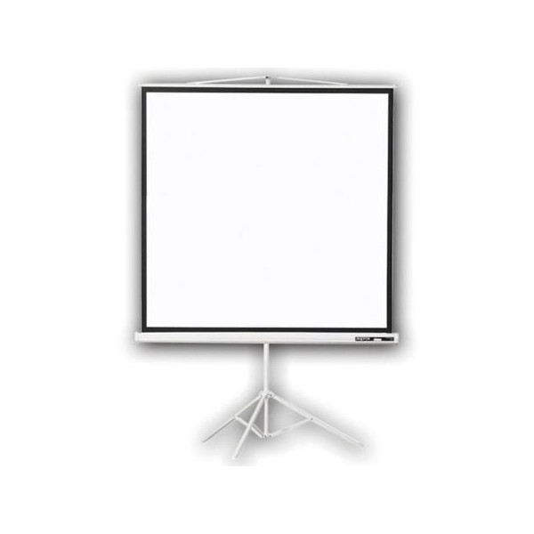 Ecrã de projecção Approx com tripé 180x180 branco D