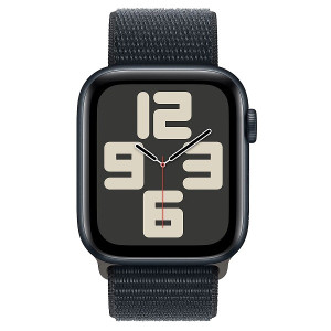 Apple Watch SE 2023 GPS 44mm aluminio sport loop negro medianoche D