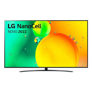 Smart TV LG 70" LED UHD 4k 70NANO766QA preto D