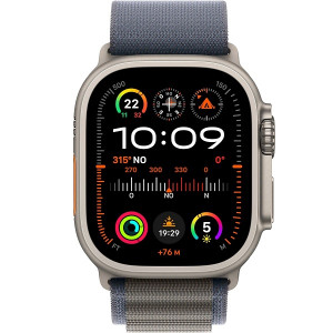 Apple Watch Ultra 2 GPS + cellular 49mm titanio loop alpine L azul D