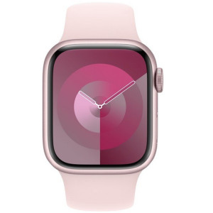 Apple Watch Série 9 GPS 41mm alumínio sport band M/L rosa D