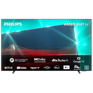 Smart TV PHILIPS 65" OLED 4K UHD 65OLED718 negro D