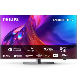 Smart TV PHILIPS 50" LED 4K UHD 50PUS8818 negro D