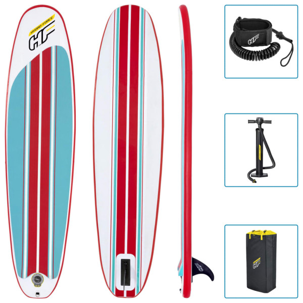 Bestway Tabela inflável SUP Hydro-Force Compact Surf 8 243x57x7 cm D