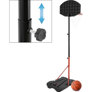 XQ Max Set de canasta de baloncesto portátil altura regulable D