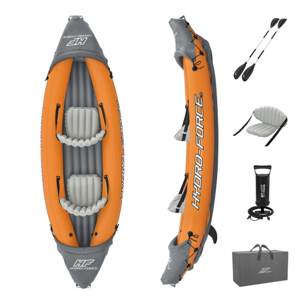Bestway Juego de kayak hinchable x2 Hydro-Force Rapid D