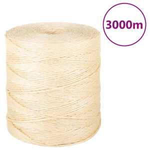 Cordas 100% sisal 2 mm 3000 m D