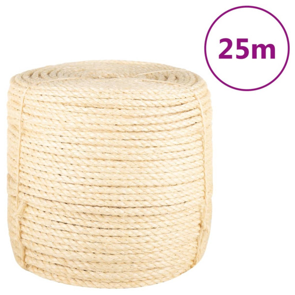 Cuerda 100% sisal 8 mm 25 m D