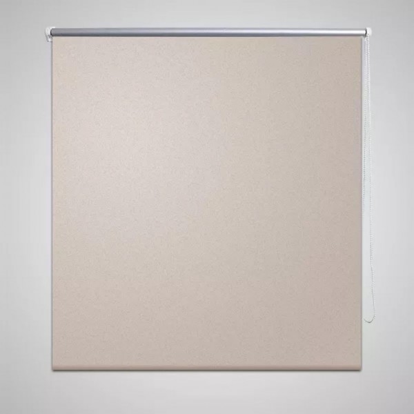 Persiana opaca enrollable beige 100x175 cm D