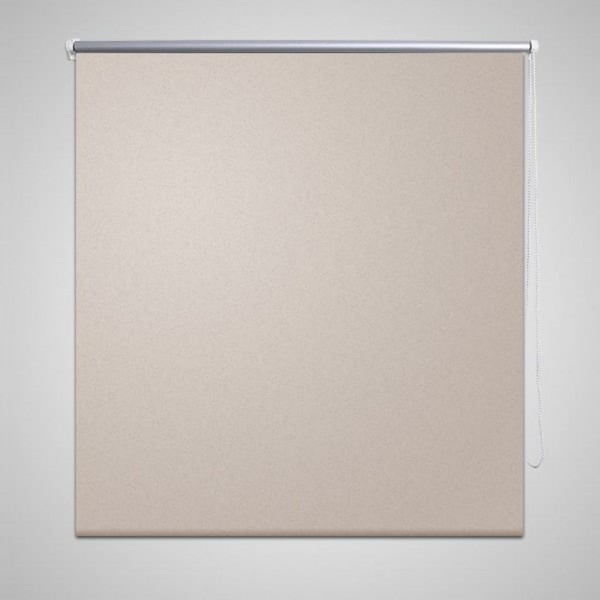 Persiana opaca de cor castanha 120x175 cm D