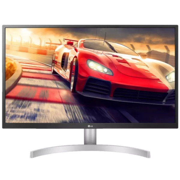 Monitor LG Ultrafine 27" LED 4K 27UL500P-W branco D