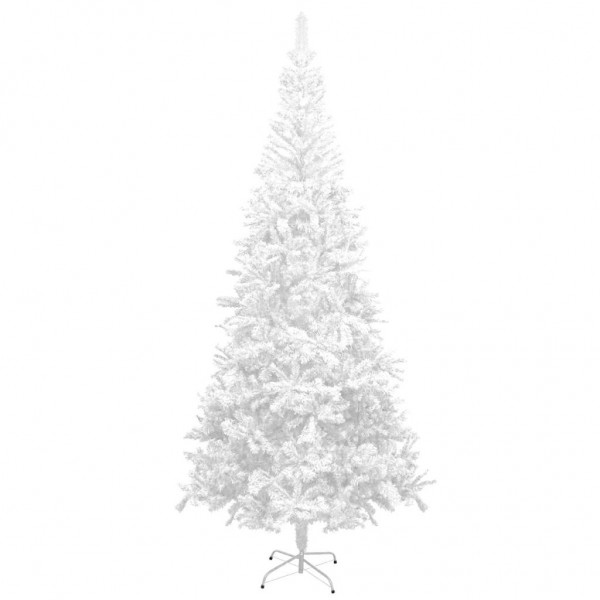 Árbol de Navidad artificial L 240 cm blanco D