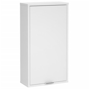 FMD Armario de pared para baño blanco 36.8x17.1x67.3 cm D