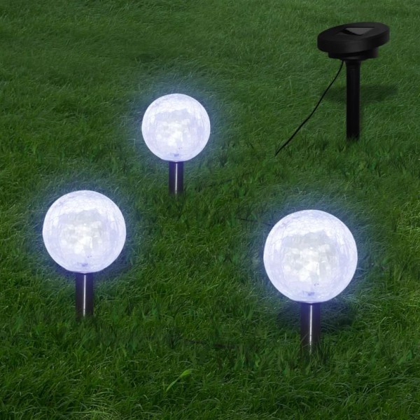 Lâmpadas de bola LED jardim D