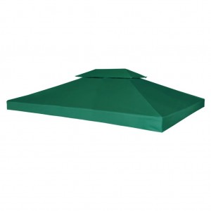Capa de reposição de telhado 310 g/m2 verde 3x4 m D