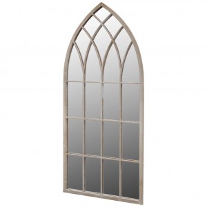 Espejo de jardín arco gótico uso interior y exterior 50x115 cm D