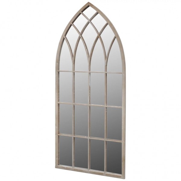 Espelho de jardim arco gótico uso interior e exterior 50x115 cm D