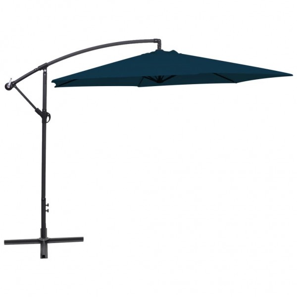 Um guarda-chuva de 3 m azul D