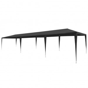 Tenda de festas em PE cinza anthracite 3x9 m D