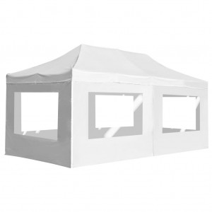 Carpa plegable profesional y paredes aluminio blanco 6x3 m D