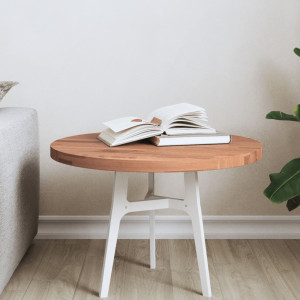 Tablero de mesa cuadrado de madera maciza de haya 80x80x4 cm