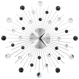 Reloj de pared con movimiento de cuarzo diseño moderno 50 cm D