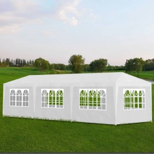 Tenda de festas branca 3x9 m D