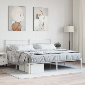 ASKVOLL estructura cama, blanco, 140x200 cm - IKEA