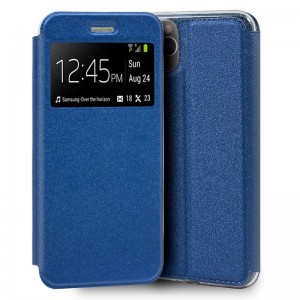 Funda Flip Cover iPhone 11 Pro Liso Azul D