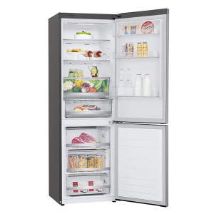 Refrigerador Combi LG E 1,86m GBB71PZDMN cinza D