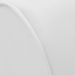 Chaise longue couro artificial branco H