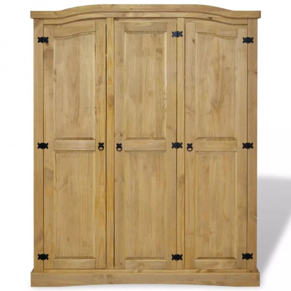 Armario madera de pino Mexicano estilo Corona 3 Puertas D