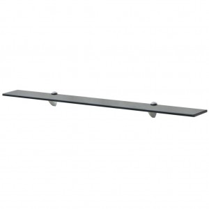 Estante flotante de cristal 90x10 cm 8 mm D