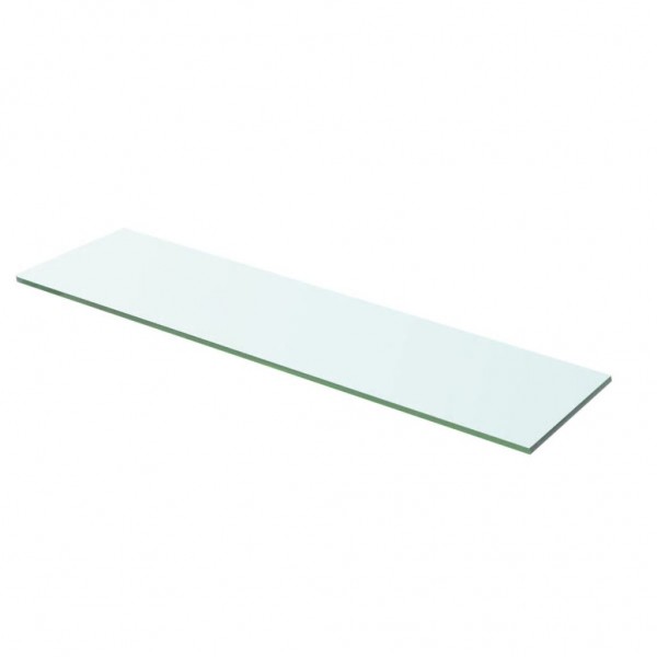 Panel de estante vidrio claro 60x12 cm D