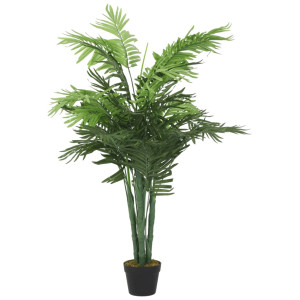 Palmera artificial con 18 hojas verde 80 cm D
