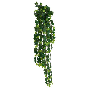 Plantas artificiales colgantes 12 uds 339 hojas verde 90 cm D