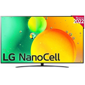 Smart TV LG 86" NanoCell 4K UHD 86NANO766QA negro D