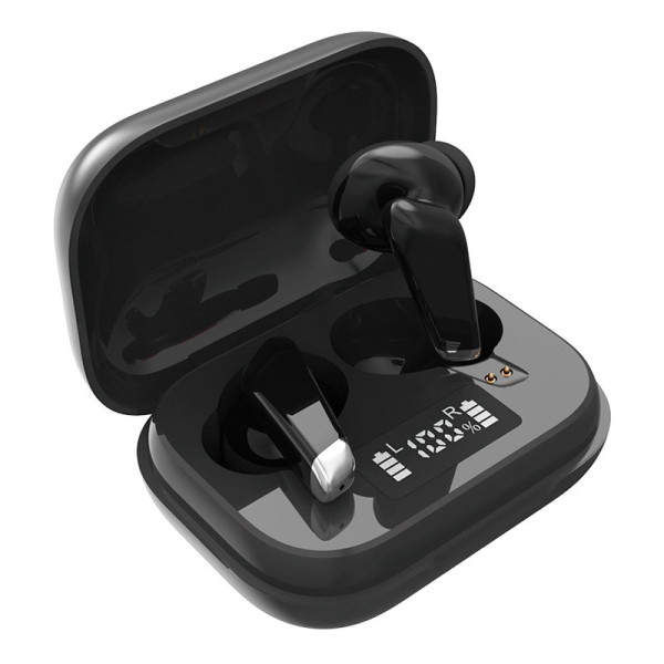 Auscultadores estéreo Bluetooth Earbuds COOL URBAN Lcd preto D