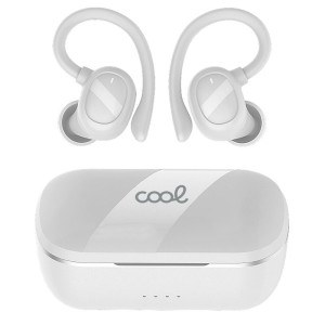 Auscultadores sem fio estéreo Bluetooth COOL Fit esporte branco D