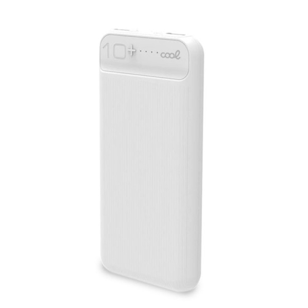 Bateria Externa Universal Power Bank 10.000 mAh (2 x usb / 2A) COOL Boston Blanco D