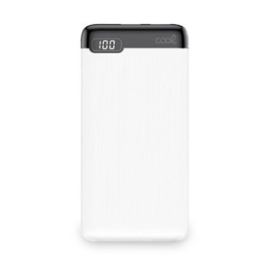 Bateria Externa Universal Power Bank 10.000 mAh (2 x usb / 2A) COOL Slim Blanco D