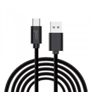 Cabo USB compatível COOL Universal TIPO-C (3 metros) Preto 2.4 Amplificador D