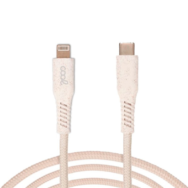 Cabo USB COOL ECO Universal Type-C to Lightning para iPhone (1,5 metros) D