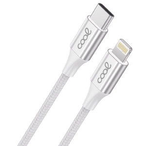 Cable USB COOL Nylon Universal Tipo C a Lightning (1.2 metros) H