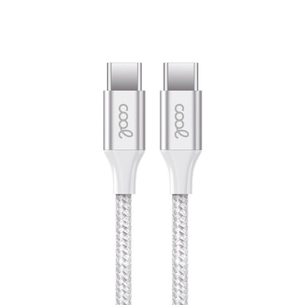 Cable USB COOL Nylon Universal Tipo C a Tipo C (1.2 metros) D